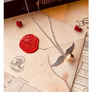 Harry Potter Snitch necklace