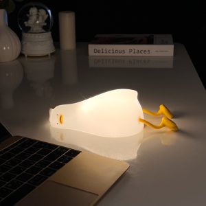 اضاءة وحامل موبايل البطوط الكسول - Duck nightlight