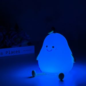 اضاءة الكمثرى اللطيفة - Cute pear silicone rechargeable light