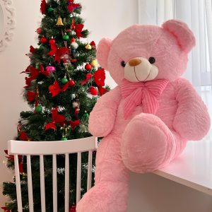 دبدوب وردي كبير 100 cm -  Super cute giant teddy