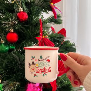 كوب كريسماس 400 ml - merry christmas mug