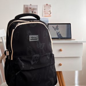 حقيبة ظهر طبعة الفراشات - Butterfly Backpack