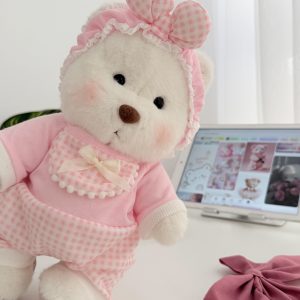 دبدوب باطراف متحركة وجودة عالية - Baby pink cutie